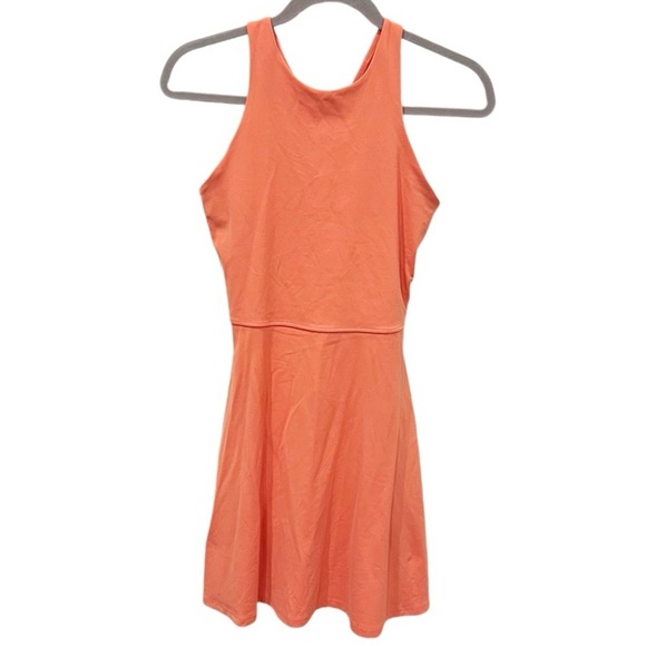 Athleta Dresses & Skirts - Athleta Dress Women's S/T Small Tall Conscious Mini Dress Orange Sporty Pockets
